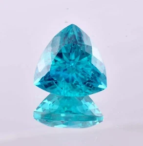 Flawless Natural 8 x 8 Bi-Color Parti Sapphire Loose Gemstone GIT Certified - Picture 1 of 6