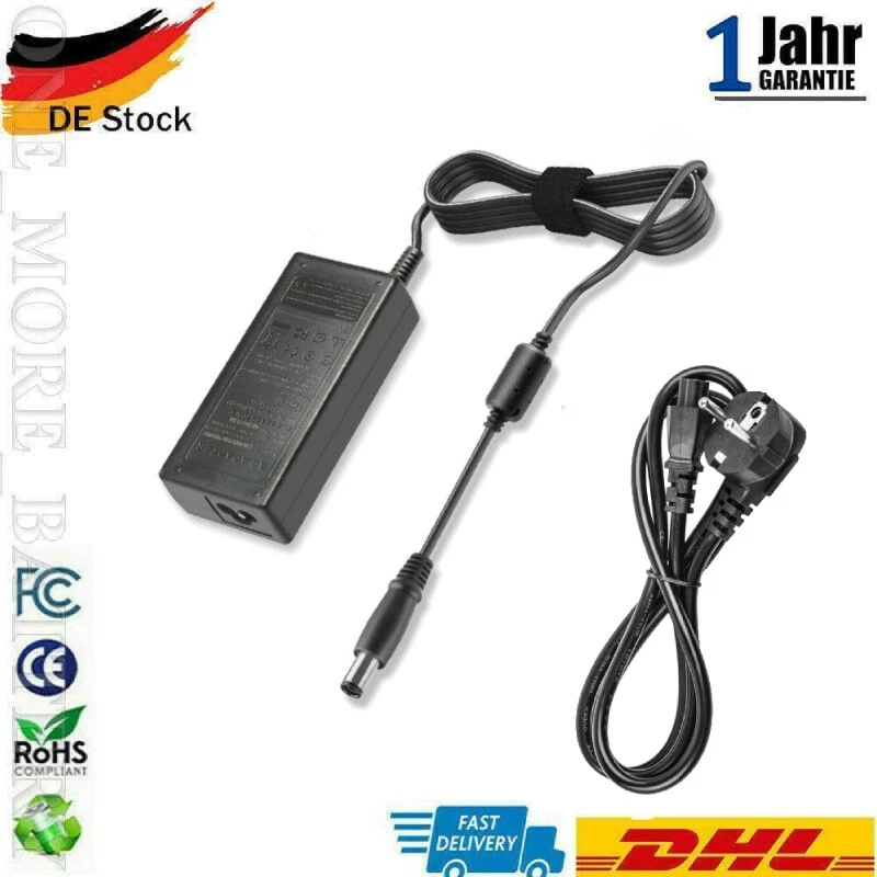 Ladegerät NETZTEIL für HP COMPAQ 6910p 8510p 8710p AC-Adapter Ladekabel - Bild 1 von 1