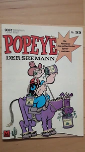Popeye el marinero n.o 33 - TOP Z1 MOEWIG COMICHEFT E.C. Segar - Imagen 1 de 3