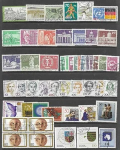 ALEMANIA LOTE DE SELLOS USADOS II, EN MUY BUENA CONDICION. - Imagen 1 de 1