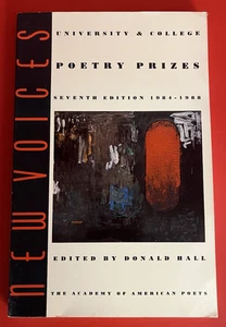 New Voices: University & College Poetry Prizes 1984-1988~Paperback - Picture 1 of 3