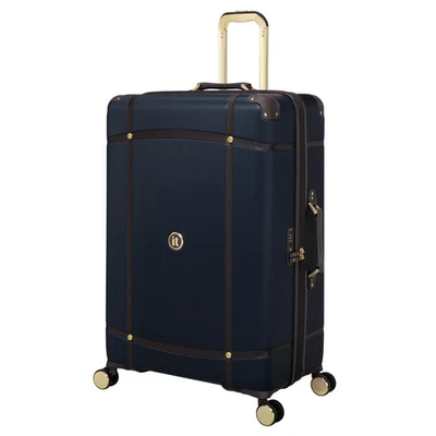 IT Luggage Superiority 8 Wheel Hard Case Expandable 81cm Large Blueberry TSA - Image 1 of 4