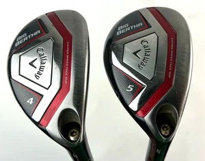 Callaway 2015 Big Bertha 4 & 5 ibridi rinculo F2 Senior Flex destrorsi con HC - Foto 1 di 20