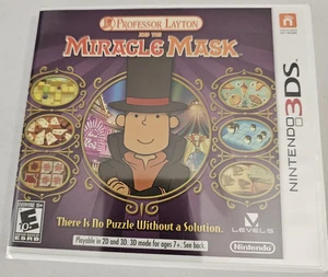Brandneu - Professor Layton und die Wundermaske (Nintendo 3DS) Factory Sealed - Bild 1 von 5