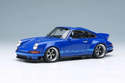 Make Up EIDOLON EM427Q 1/43 Singer 911 DLS Indigo Resin Car Model - Image 1 of 4