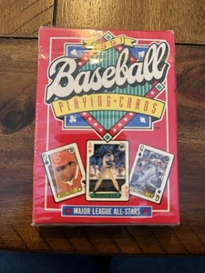 1991 Baseball Playing Cards-Factory Sealed-56 All Star Game Players-Near Mint - Picture 1 of 5