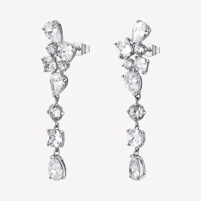 BROSWAY DREAMING ORECCHINI PENDENTI CON ZIRCONI IN ACCIAIO BIG24 (4897) - Immagine 1 di 4