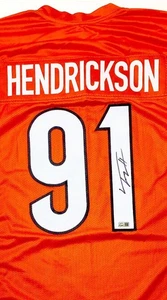 Trey Hendrickson Signed Jersey Cincinnati Bengals DE Metabilia Certified - Picture 1 of 1
