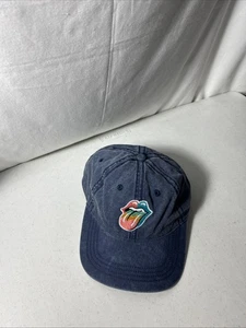 The Rolling Stones Adjustable Strap Denim Blue Hat - Picture 1 of 5