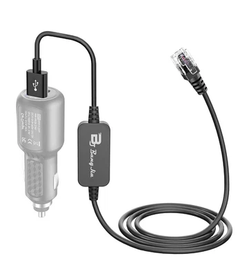 LOUDI BANGJIA ELECTRONICS CO., LTD. Radar Detector USB to RJ11 Power Cord for Uniden & Escort – 6.56 Ft