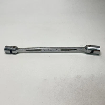 Vintage Snap On Socket Head Wrench 7/16” And 1/2” Made In USA - Image 1 of 4