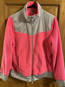 Athletic Works Damen-Fleecejacke Größe Medium teilweise reflektierend pink  - Bild 1 von 3
