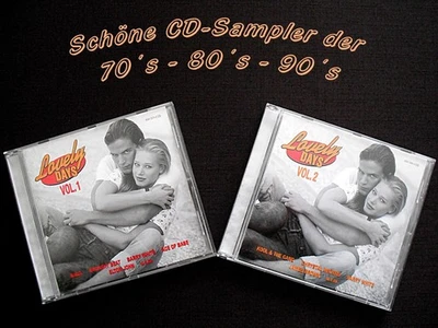 Lovely Days Volume 1 & 2 🎶 2 CD´s 📀📀 der 70´s - 80´s - 90´s ~ 👍👍👍👍👍🥇 - Bild 1 von 4