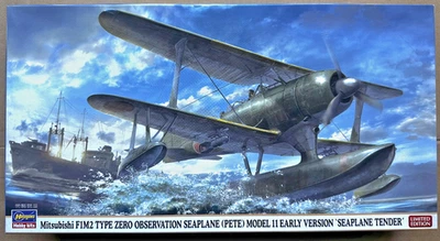 Mitsubishi F1M2 Type 0 Observation Seaplane (Pete) Mod. 11 primi 1/48 Hasegawa - Immagine 1 di 4
