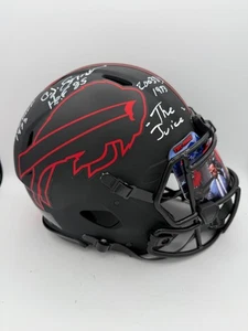 OJ Simpson Signed 4 Inscription Buffalo Bills Authentic Eclipse Speed Full-Size - Picture 1 of 9