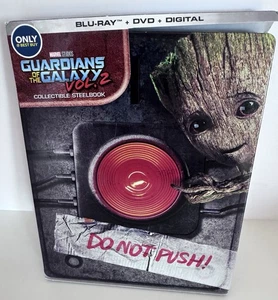 Guardians of the Galaxy 2 Limited Edition Blu-ray Steelbook Exclusive Marvel Vol - Picture 1 of 4