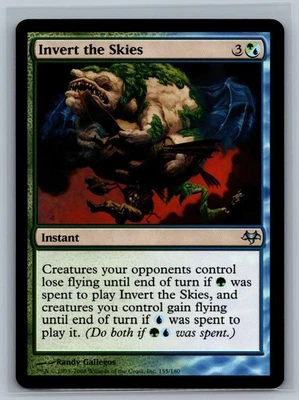 Magic The Gathering Eventide Invert the Skies #155/180 MTG TCG CCG - Image 1 of 2
