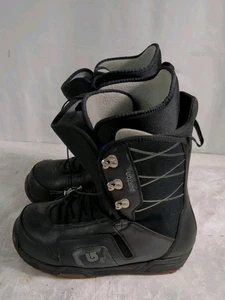 Burton Moto Black Men's Lace Up Snowboard Boots Size 11 - Picture 1 of 6