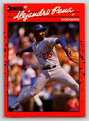 1990 Donruss #664b Alejandro Pena - Image 1 of 2