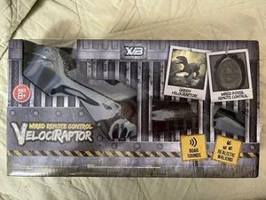 XVB WIRED REMOTE CONTROL VELOCIRAPTOR W/SOUNDS. NEW - Picture 1 of 9