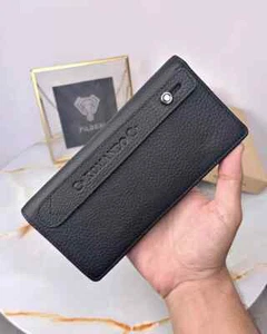 Geldbörse 2028 Farbe schwarz, Echtleder, mit Handyfach und Griff - Bild 1 von 8