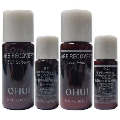 O HUI Age Recovery Skin Softener + Emulsion (8pcs ~ 48pcs) Sample Newest Version - Image 1 of 4