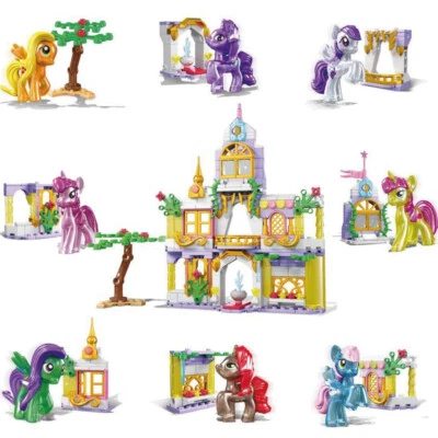 My Little Pony Girl Figure Set Bricks Building Blocks Education Kit 6+ Toys  - Image 1 of 4