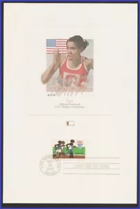 USA5 #1791 U/A FLEETWOOD PROOFCARD FDC Summer Olympics Runners - Picture 1 of 1