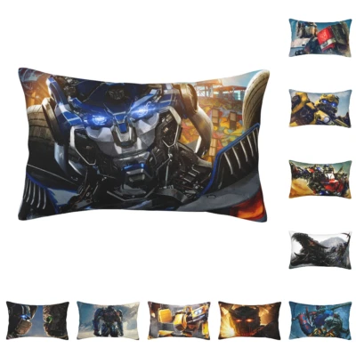 Funda de almohada de terciopelo para cama Transformers Mirage Movie funda de almohada suave con cremallera Foto 1 de 4