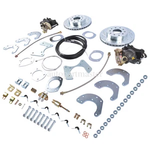 Conversión de freno de disco trasero con cojinete pequeño para Ford 8" 9" con herrajes de montaje - Imagen 1 de 13
