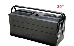 Heavy Duty 495mmLx200mmWx238mmH 20" 5 Tray Foldable Cantilever Metal Box - Picture 1 of 4