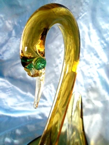 Murano Gold Glas Schwan Schale - Bild 1 von 8