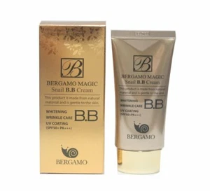 [Bergamo] Magic Snail BB Cream 50 ml/Cuidado intenso Cuidado de arrugas Bloqueador solar/Corea - Imagen 1 de 4