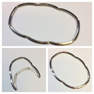 Schönes Silbercollier 925 er Sterling Silber Kette Collier Silberschmuck - Bild 1 von 1