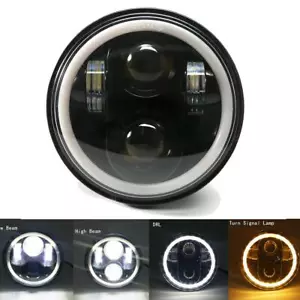 DOT 5.75" LED Headlight DRL For Honda Shadow VT 600 700 750 1100 VTX 1300 1800 - Picture 1 of 12