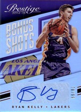 2014-15 Prestige Premium Bonus Shots Autographs Red #83 Ryan Kelly /99