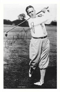BOBBY JONES GOLF AUTOGRAPH SIGNED PHOTO POSTER PRINT - Picture 1 of 1