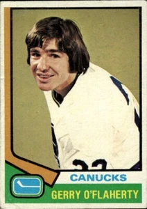 1974-75 Topps #71 Gerry O'Flaherty Vancouver Canucks - Picture 1 of 2