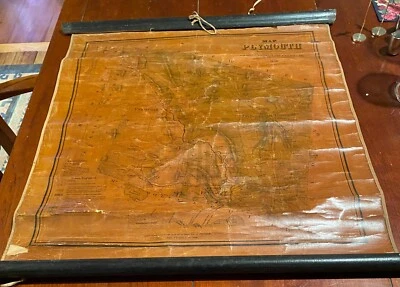 Mapa de Plymouth Vermont mediados de 1800. Coolidge Gold Region  Foto 1 de 4