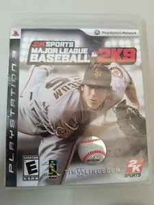 Major League Baseball 2K9 (Sony PlayStation 3 PS3, 2009) Complete TESTED - Picture 1 of 2