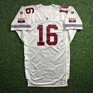 Maglia gioco Wilson NFL 1997 Arizona Cardinals Jake Plummer Rookie autografo - Foto 1 di 24