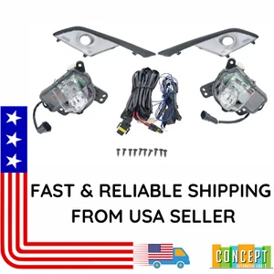 For 2016 2018 Mazda CX-3 Fog Lights Lamp LED and Assembly Set L&R Side - Picture 1 of 16