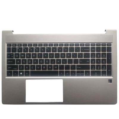 Laptop New FOR HP ProBook 450 G8 455 G8 Palmrest Backlit US Keyboard M21742-001 - Image 1 of 4