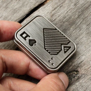 A Poker Click Clicker Slider Push Card Hand Fidget decompression EDC Toy Gift - Picture 1 of 7