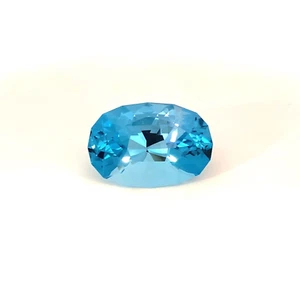145.41 Top Grade Luster / AAA Fancy Oval Cut Natural Swiss Blue Topaz - Video !! - Picture 1 of 3
