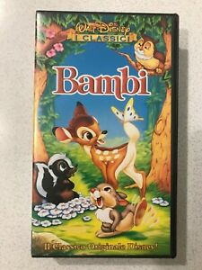 Bambi - Videocassetta VHS Originale DISNEY (NO dvd)