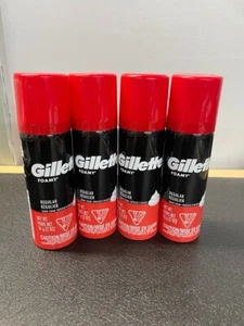 Gillette Foamy Regular Shaving Foam 2 oz (4 Pack) - Picture 1 of 4