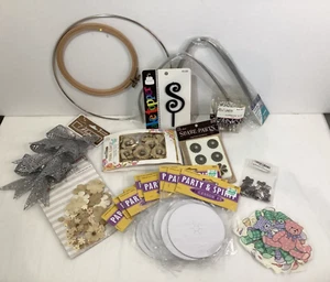 Craft Supplies  Lot 1.6 Lb - Picture 1 of 4