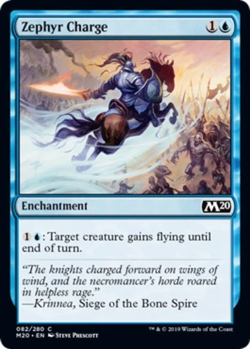 x1 Zephyr Charge - Core Set 2020 (M20) - NM - MTG - Image 1 of 1
