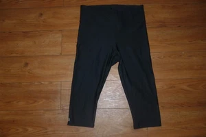 Sporthose Gr.L - XL  Leggings- Capri - Hose  schwarz hoher Bund Fitness  - Bild 1 von 4